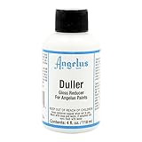 Angelus Duller for Acrylic Leather Paint Additive- Gloss Reducer for Angelus Paints- 4oz