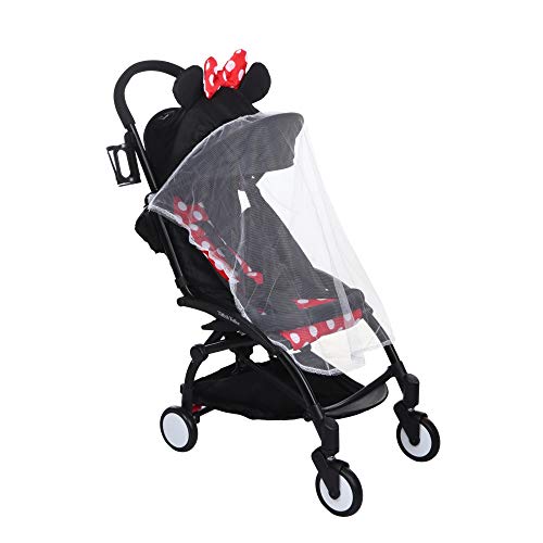 Image of Tiffy & Toffee Portable Clever Baby Stroller, Black /Red