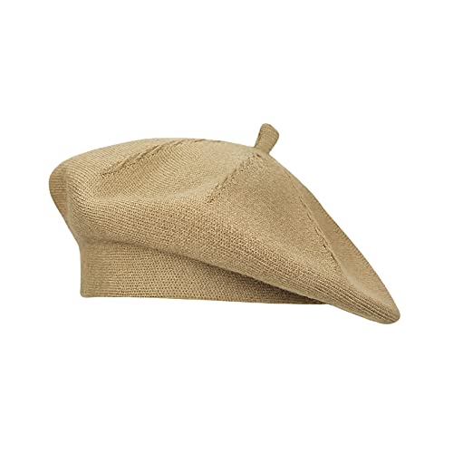 Image of Klong Women Wool Beret Hat French Style Solid Color