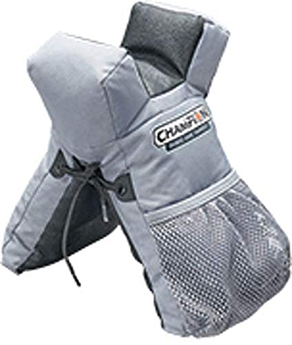 Champion Range and Target Rail Rider Shooting Bag Grey Front Bag, One Size