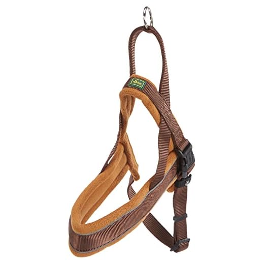 Hunter Racing norwegian-style, Arnés para perros, color marrón, XL (72-90 cm)