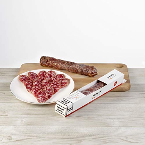 Fermin Salchichon– Dry-Cured Iberico Sausage, 7 oz | Premium Spanish Charcuterie Made with Iberico Pork - Thumbnail 2