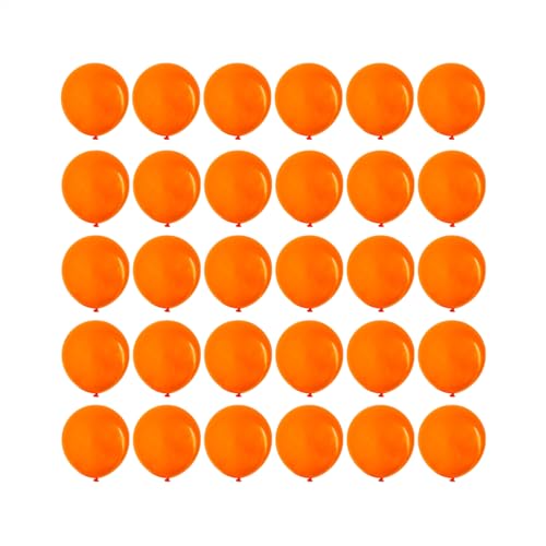 Image of 5 inch Orange Party Balloons, 100 pcs Mini Latex Balloons for Birthday Wedding Baby Shower Decorations (Orange)