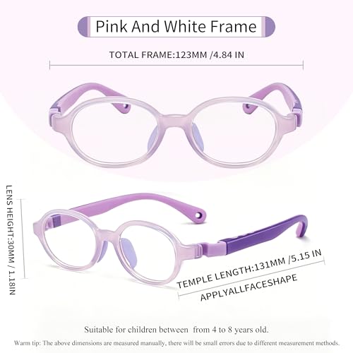 Image of SooGree Blue Light Blocking Glasses for Kids Boys Girls,Computer Screen Gaming TV Phone Glasses Anti Glare & Eye Strain