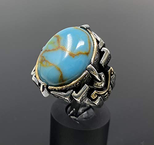 925k Sterling Silver Large Men's Statement Ring3