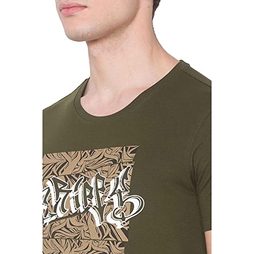 Image of Spykar Men's Slim Fit T-Shirt