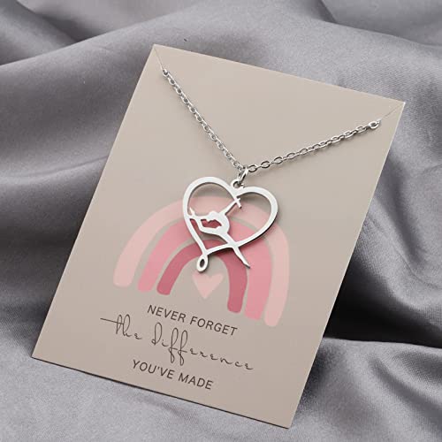MYOSPARK Gymnastics Necklace - Gymnast Team Gift, Rhythmic Gymnastics and Dance Recital Gifts3