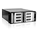 iStarUSA D-400-6SE 4U Compact Stylish Rackmount Chassis - Silver (Power Supply Not Included) (146500)