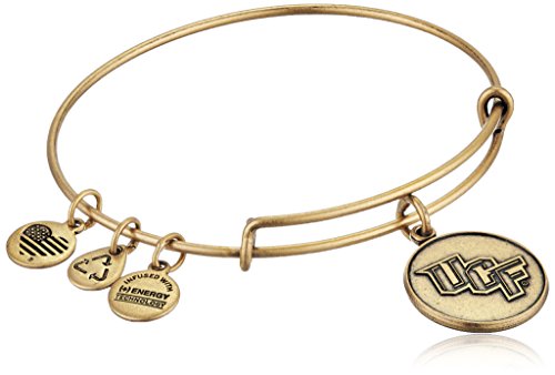 Alex and Ani University of Central Florida Logo Expandable Rafaelian Gold Bangle Bracelet