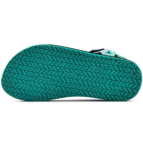 Image of WateLves Womens-Sport-Sandals Hiking Sandals with-Arch-Support Webbing-Outdoor-Beach-Water-Sandals for Travel-Walking-Trekking-Camping