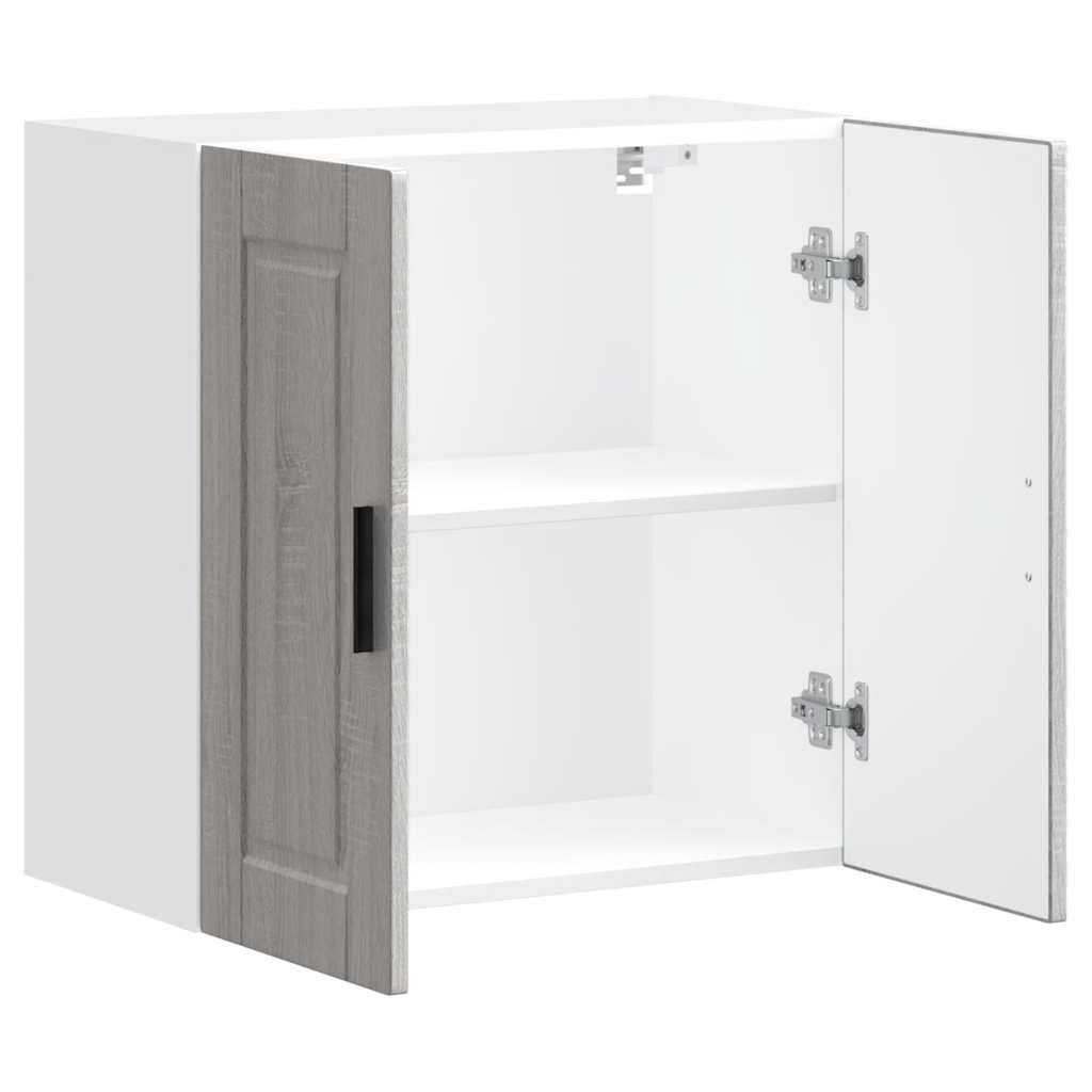 vidaXL Pensile da Cucina Porto Grigio Sonoma in Legno Multistrato