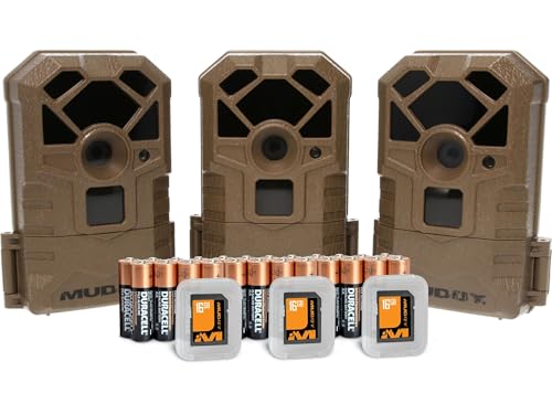 MUDDY Pro Cam 14 Game Camera Bundle 3 Pack