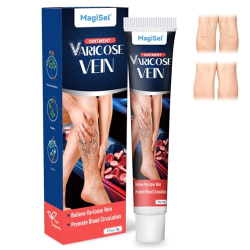 Crema vene varicose, Crema per capillari rotti gambe, 20g Creme