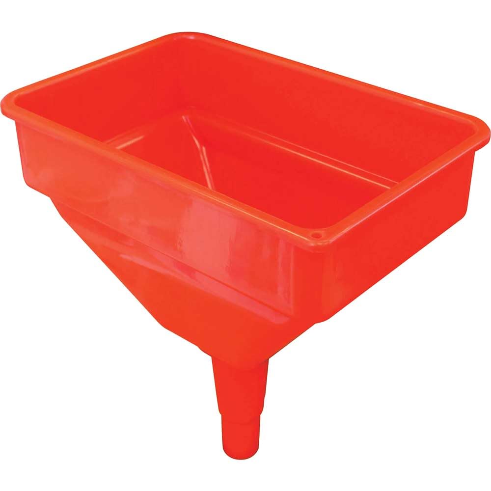 Faithfull FAIAUTRACTOR Heavy Duty Garage/Tractor Funnel with Inbuilt Filter