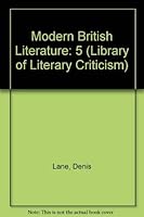 A Library of Literary Criticism: Modern British Literature Volume V Second Supplement 080443140X Book Cover