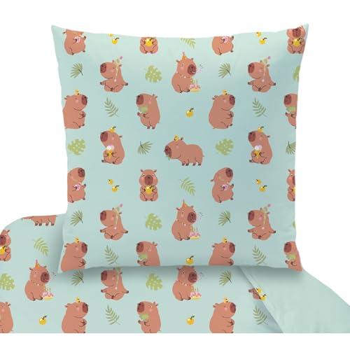 Ropa de cama de capibara para transformar un dormitorio juvenil con estilo 5