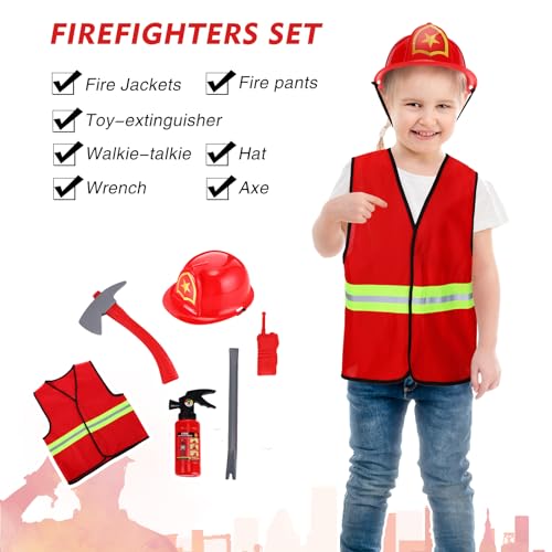 Vicenpal 5 sets disfraces infantiles profesiones variados miniatura 5