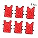 DECHOUS 6pcs Breathable Training Vest Set for Kids Lightweight Football and Basketball Pinnies for Scrimmages and Practice Sessions