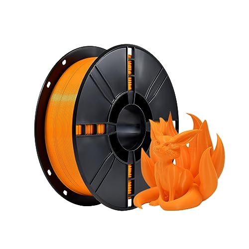 Image of iBOSS PLA Plus (PLA+) 3D Printer Filament 1.75mm,1kg Spool (2.2lbs) Toughness Enhanced 3D Printing Filament,Dimensional Accuracy + /- 0.02mm,1.75mm PLA Plus Filament,Fit Most FDM Printer(Orange)