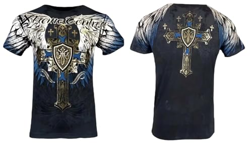 Xtreme Couture by Affliction Men's T-Shirt Tempest Biker MMA2