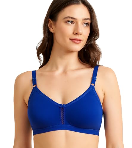 Image of SONA M1020 Non-Padded Non-Wired Molded Medium Coverage T-Shirt Bra with Adjustable Straps