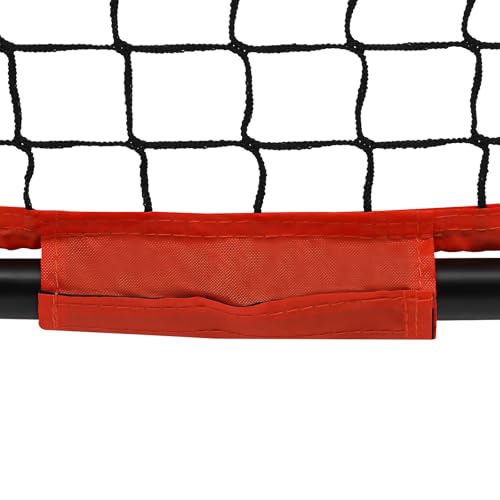 Red de lanzamiento con bolsillos para objetivo para entrenamiento en interiores y exteriores, mejora las habilidades y la precisión para entrenadores y jugadores