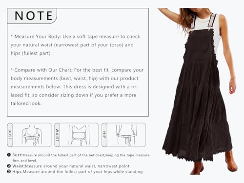 Image of Women Bib Overall Dress Jumper Babydoll Pinafore Dress Embroidered Lace Maternity Straps Suspender Dress