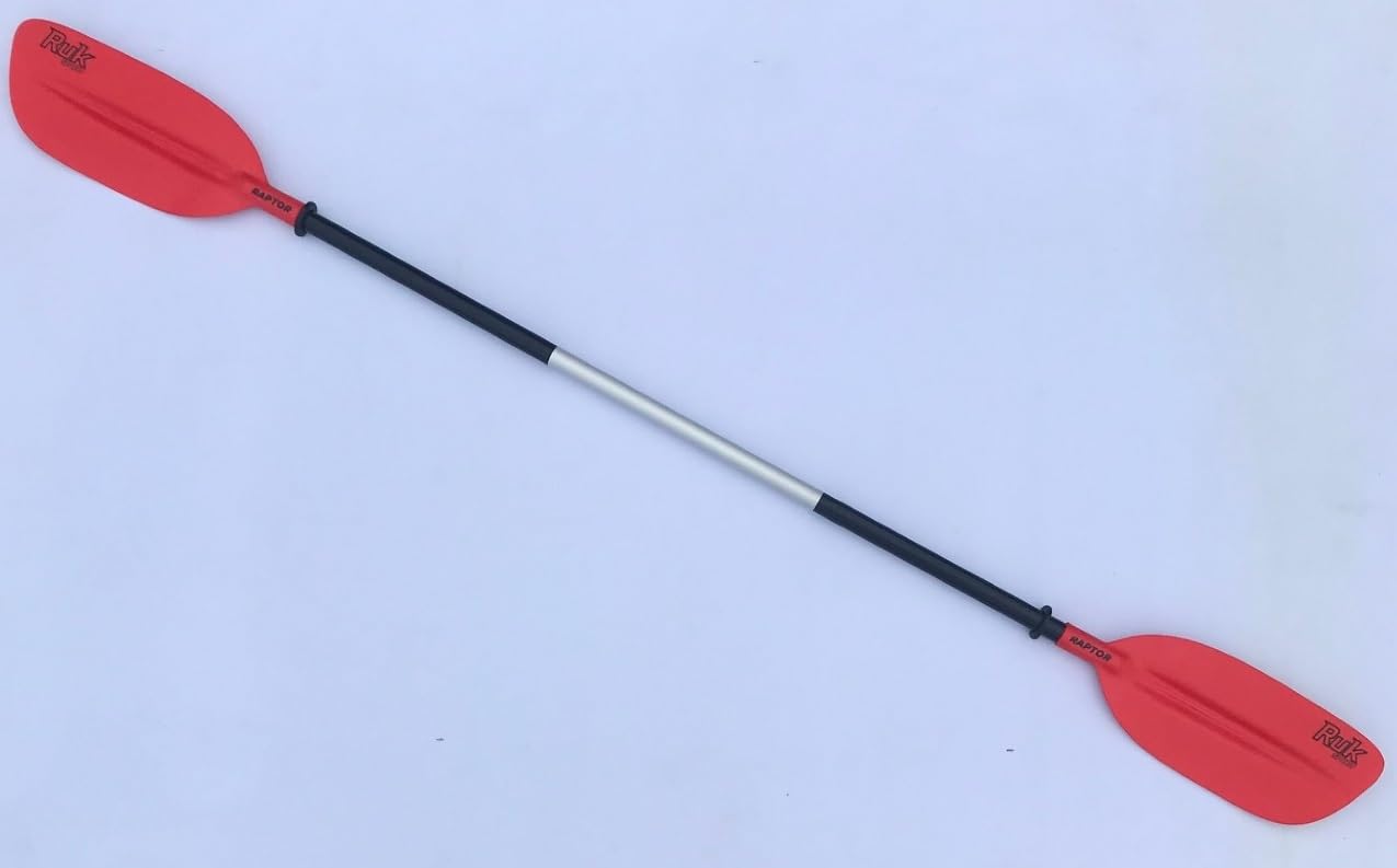 RUK Sport Raptor 3 piece Kayak Paddle - feathers 45/60 LH/RH - 215cm long