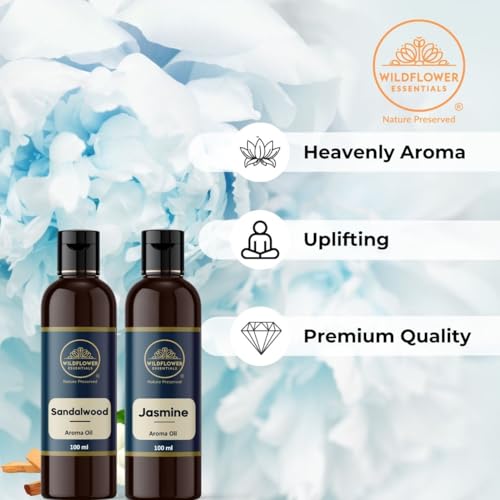 Image of Lavender Scented Aroma Diffuser Oil, Pure, Natural and Undiluted 100ml | Strong & Long-Lasting Aroma - Fragrance Oil for Home, Office, Candles