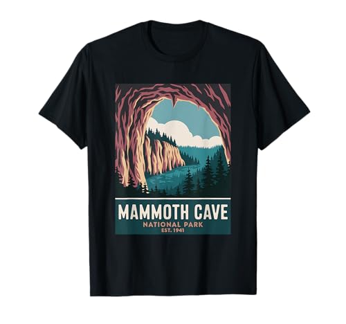 Mammoth Cave National Park Vintage T-Shirt Men Women