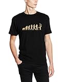 Diseño serigrafiado. Shirtzshop – Camiseta Bronce Edition Destilación Negro Grabadora Alcohol Evolution, Unisex, T-Shirt Bronze Edition Destille Schwarzbrenner Alkohol Evolution, Negro, Small