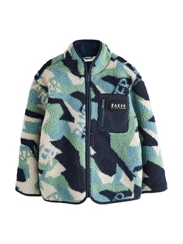 Polaire camouflage vert garçon anti-pilling chaude pour l'hiver