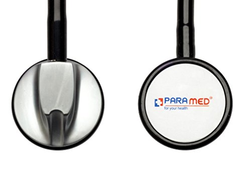 PARAMED Stethoscope - Classic Single Head Cardiology for Medical and Clinical Use by Paramed - Suitable for Nurse Men Women Pediatric Infant - 22 inch - Thumbnail 3