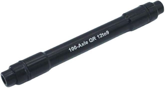QR Adapter 12mm to 9mm MTB Bike Thru Axle Hub Quick Release for Road Bike 12x100mm Front Hub