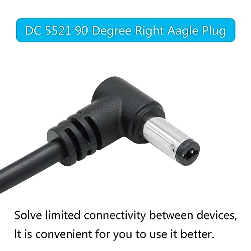 Cables de extensión de alimentación de 12 V CC de 5,5 mm x 2,1 mm para cámaras de seguridad 3