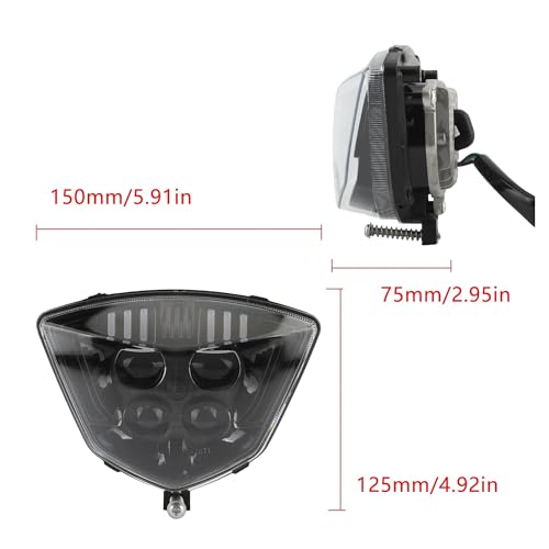 Phare moto LED GASGAS pour rouler de nuit en sécurité