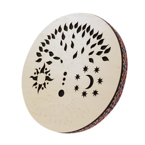 summvox 12INCH Ocean Drum,Water Stream Drum,Rain Disk 'Water-Fall',Sound...
