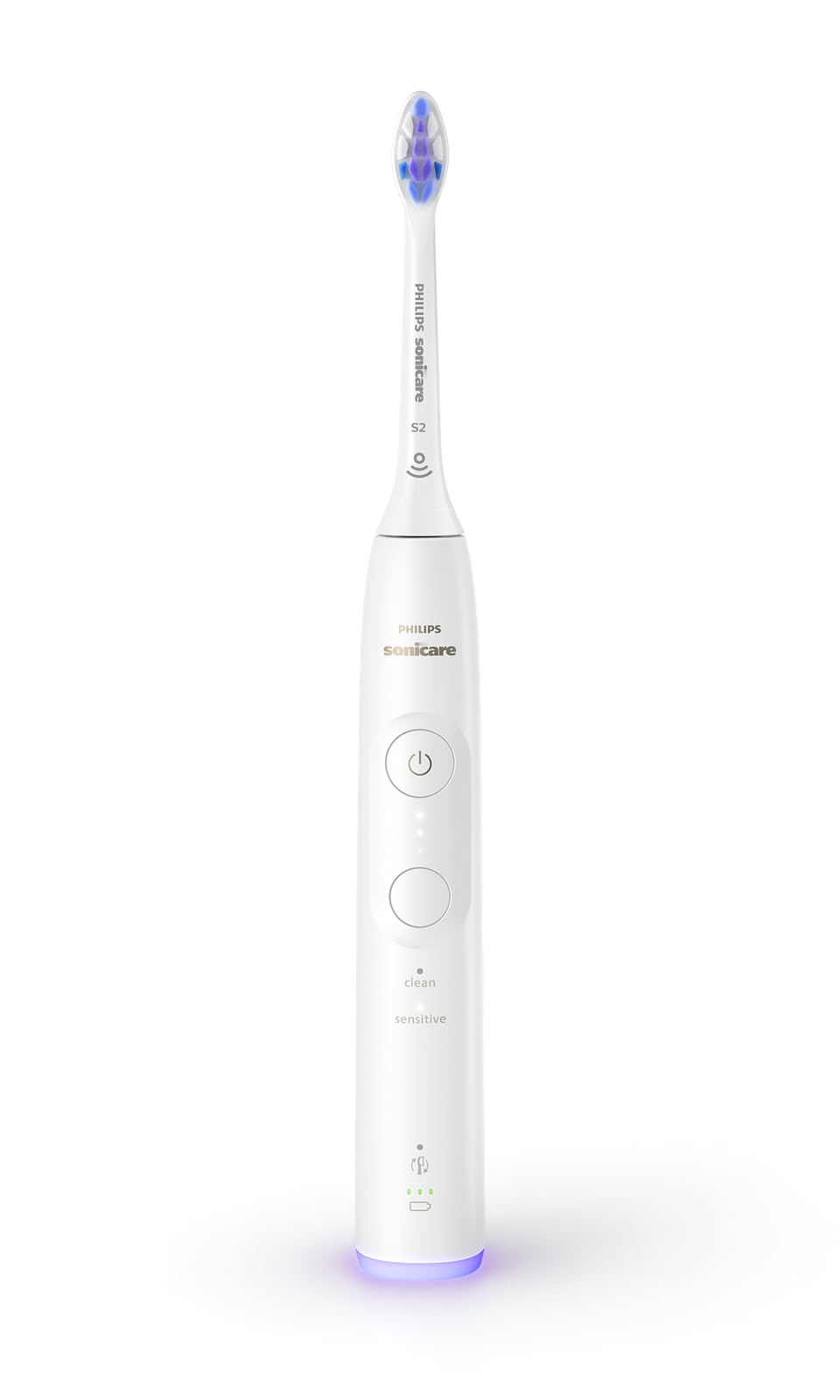 Philips Sonicare 6100 HX7400/01 Electric Toothbrush, 62000 movements/min, 2 modes, 3 intensity levels, Pressure Alert, BrushSync Reminder, 2 min Timer, 1 head, White