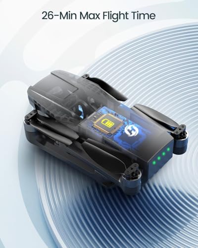 Image of Holy Stone HS720G GPS Drones with Camera for Adults 4K, 2-Axis Gimbal, 120FOV, Brushless Motor, 5G WiFi Transmission, Optical Flow, Follow Me, Smart Return Home, Professional FPV Drone for Beginner