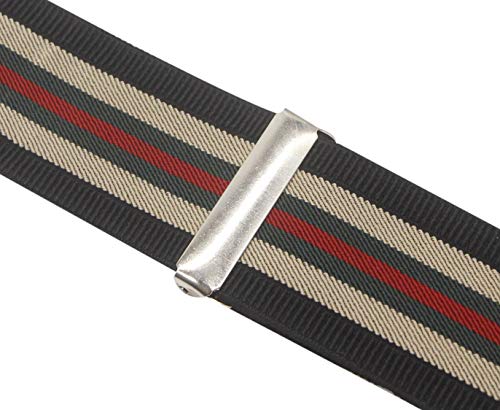 Timiot Mens 2 Inch Wide Suspenders Heavy Duty Strong Clips Adjustable Elastic Braces Big And Tall X-Back thumb #2
