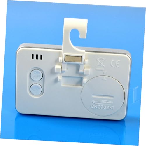 KESYOO 2個 高精防水電子温計 冷蔵庫冷凍庫用デジタル温計 マグネット付き広範囲測定 温アラーム付き ホワイト