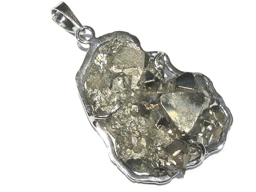 Pendentif pyrite argent 925 le cadeau d'anniversaire idéal unique