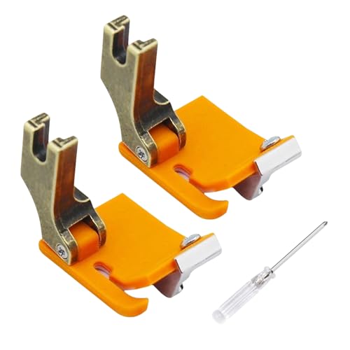 2 Piezas Pie Prensatelas Multifuncional para Máquina de Coser