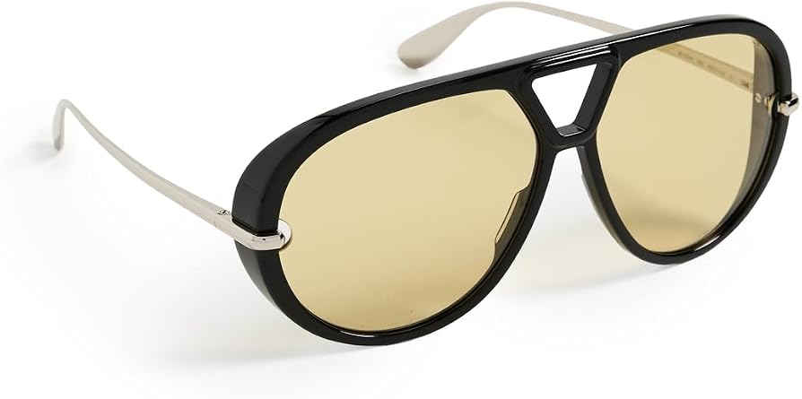 Bottega Veneta Womens Classic Aviator Sunglasses