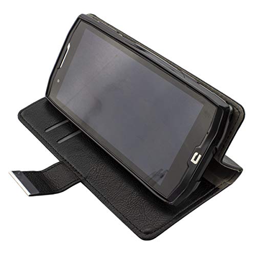 caseroxx Bookstyle-Case for Crosscall Core-X4, Cover, faux leather, black, Card Slots & Magnetic Closure - Image 2