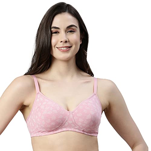 Image of Enamor Innovations Fabcool Encircled Side Support Shaper, Non Padded, Wirefree, High Coverage, Women's Cotton Everyday Bra - A042 (Available in Plus Sizes)