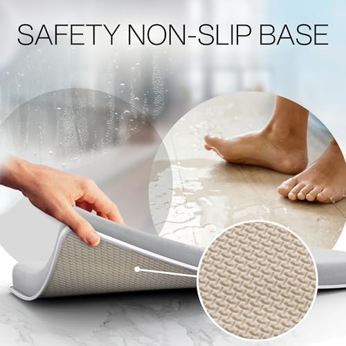 Image of Benicci Bath Kneeler and Elbow Rest Pad Set, Kneeling Mat for Baby Bathing