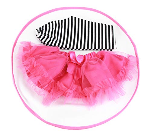 image for Pedolltree Reborn Baby Dolls Clothes Baby Girl Clothing Tutu Skirt Out