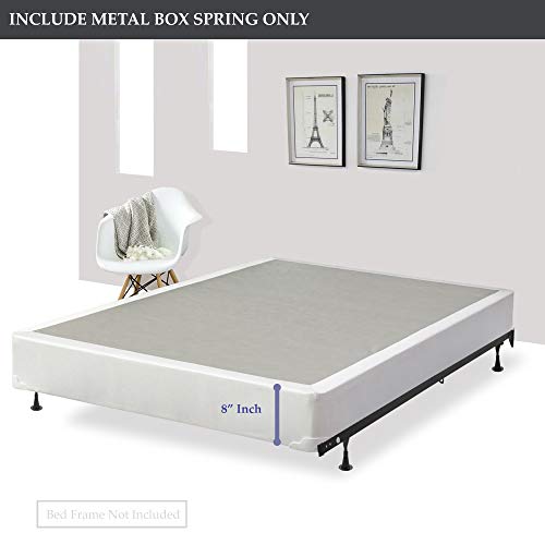 Spinal Solution Fully Assembled Metal Traditional Boxspring/Foundation For Mattress, Twin Xl, Size #TOP2