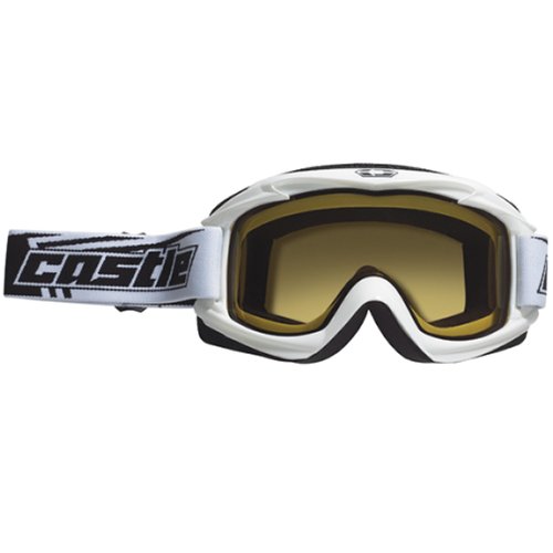 Castle Eyewear Launch Snow Goggles - White/Black - Adjustable
